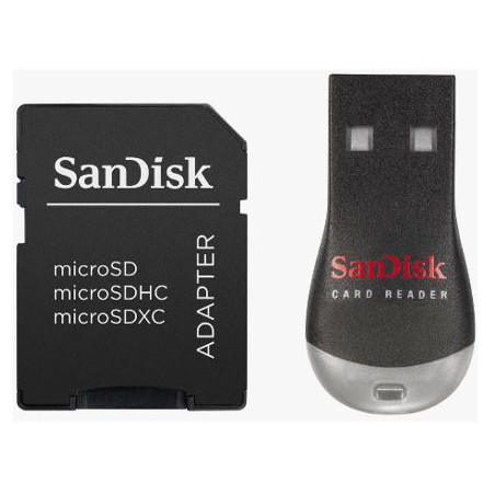 USB 2.0 Memory Card Reader & SD Adapter